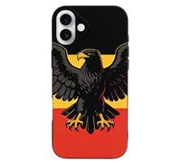 German Flag with Black Eagle1 Case for iPhone 16 Series
