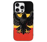 German Flag with Black Eagle1 Case for iPhone 16 Series
