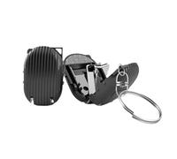 German Folding Portable Keychain Nail Clipper Travel Nail Clippers with Nail Files Portable Stainless Straight Nail Clippers Bundle (A, One Size)