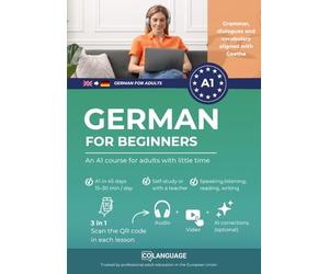 German for beginners - An A1 course for adults with little time: Learn German with dialogues, audio, grammar, video and an app! For self-study, usage ... preparation.: 1 (German for adults (DaF))