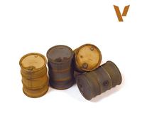 German Fuel Drums NO.2 - Scale 1:35 - Terrain & Accessories - Acrylicos Vallejo