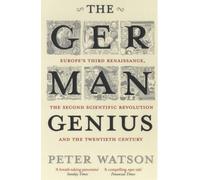 GERMAN GENIUS By Peter Watson (Paperback / softback) (9781416526155)