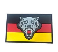 German Germany Wolf Flag Airsoft PVC Morale Cosplay Team Patch