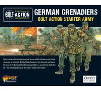 German Grenadiers Starter Army - 28mm Scale Plastic Miniatures for Bolt Action by Warlord Games - Highly Detailed World War 2 Miniatures for Table-top Wargaming