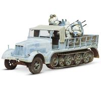 German Half-Track 20mm Flakvierling Sd.Kfz.7/1 Military 1:35 Plastic Model Assembly Kit