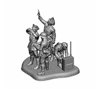German Headquarters 1939-1942 Plastic Kit 1:72 Model ZVEZDA