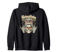 German Heimatliebe Flag Patriot Zip Hoodie