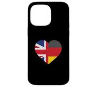 German heritage UK Germany British Flag German Flag Case for iPhone 14 Pro Max