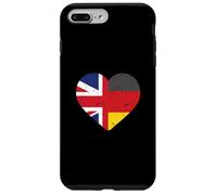 German heritage UK Germany British Flag German Flag Case for iPhone 7 Plus/8 Plus