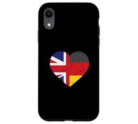 German heritage UK Germany British Flag German Flag Case for iPhone XR