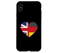 German heritage UK Germany British Flag German Flag Case for iPhone XS Max