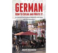German : How to Speak and Write it