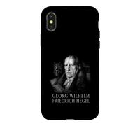 German Idealism Georg Wilhelm Friedrich Hegel Case for iPhone X/XS