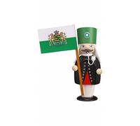 German incense miner, height 16 cm / 6 inch, original Erzgebirge by Seiffener...