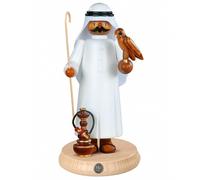 German incense smoker Arab with falcon and shisha, height 27 cm /.. MU 16800 NEW