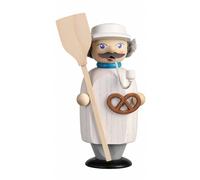 German incense smoker baker, height 14 cm / 6 inch, original Erzgebirge by Se...
