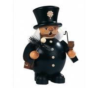German incense smoker Chimney Sweep, height 14 cm / 6 inch, original Erzgebir...
