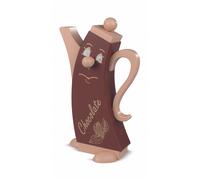 German incense smoker coffee pot modern, height 21 cm / 8 inch, original Erzg...