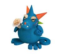German incense smoker dragon dad, height 12 cm / 5 inch, original Erzgebirge ...