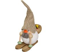 German incense smoker forest dwarf, height 19 cm / 8 inch, original Erzgebirg...