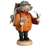 German incense smoker Forest worker, height 19 cm / 8 inch, origi.. SV 12661 NEW