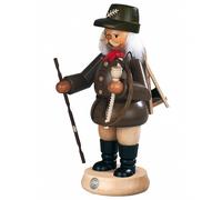 German incense smoker forest worker, male, height 23 cm / 9 inch, original Er...