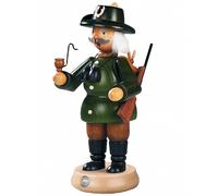 German incense smoker Forester, height 23 cm / 9 inch, original Erzgebirge by...