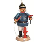 German incense smoker historical firefighter, height 25 cm / 10 i.. MU 16625 NEW