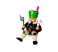 German incense smoker Miner, height 14 cm / 6 inch, original Erzgebirge by Mü...