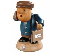 German incense smoker Müllerchen business man, height 16 cm / 6 i.. MU 16466 NEW