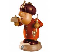 German incense smoker Müllerchen Melchior, height 16 cm / 6 inch,.. MU 16482 NEW