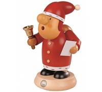 German incense smoker Müllerchen Santa Claus, height 16 cm / 6 inch, original...