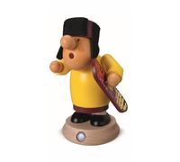 German incense smoker Müllerchen snowboarder, height 16 cm / 6 in.. MU 16436 NEW
