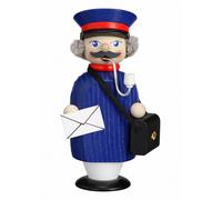 German incense smoker postman, height 25 cm / 10 inch, original Erzgebirge by...