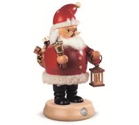 German incense smoker Santa Claus, height 20 cm / 8 inch, origina.. MU 16132 NEW
