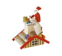 German incense smoker Santa Claus, height 20 cm / 8 inch, original Erzgebirge...