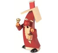 German incense smoker Santa Claus modern, height 25 cm / 10 inch,.. MU 16532 NEW
