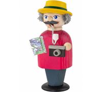 German incense smoker tourist, height 14 cm / 6 inch, original Erzgebirge by ...