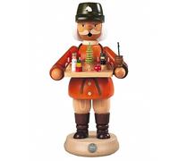 German incense smoker Toy Seller, height 23 cm / 9 inch, original Erzgebirge ...