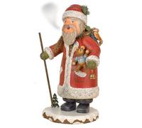 German Incense Smoker Winterchild Santa Claus - 20cm / 8inch - Hubrig Volkskunst