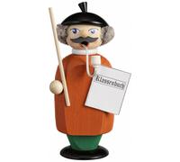 German incense teacher, height 14 cm / 6 inch, original Erzgebirge by Seiffen...