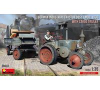 German Industrial Tractor D8511 Mod. 1936 with Cargo Trailer 1:35 Plastic Kit