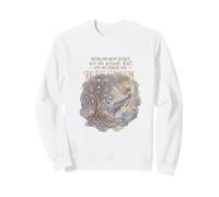 German Inspirational Quote Tree of Life Dove Spiritual Sweatshirt