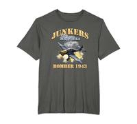 German Ju87 Stuka Vintage WW2 Bomber Veteran Pilot Gift T-Shirt