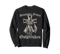 German Knight HEMA Flag Buhurt Flag Cross Knight LARP Sweatshirt
