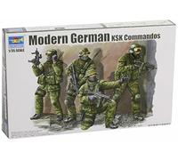 German KSK Bundeswehr (Commandos) Figure Plastic Kit 1:35 Model TRUMPETER