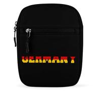 German Letter Flag Mini Crossbody Bag Printed Small Messenger Satchel Bags Waterproof Sling Backpack