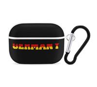 German Letter Flag Personalized Wireless Bluetooth Earphone Protective Case Cover Compatible with Airpods Pro