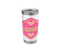 German LOGOPÄDIN Therapy Speech Language Pathologists Stainless Steel Insulated Tumbler