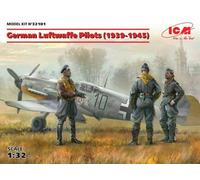 ICM ICM32101 1:32-German Luftwaffe Pilots (1939-1945),Black